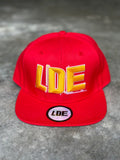 BOLDE | SNAPBACK | RED/GOLD