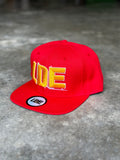 BOLDE | SNAPBACK | RED/GOLD