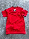 BOLDE | T-SHIRT | RED/BLACK